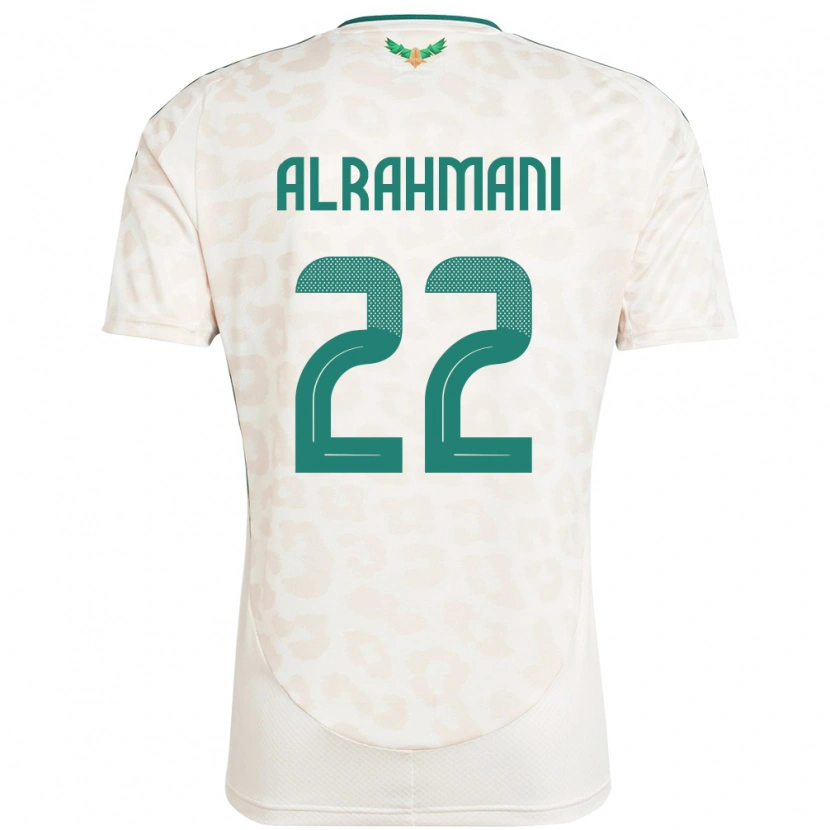 Danxen Niño Camiseta Arabia Saudita Saleh Alrahmani #22 Blanco 2ª Equipación 24-26 La Camisa México
