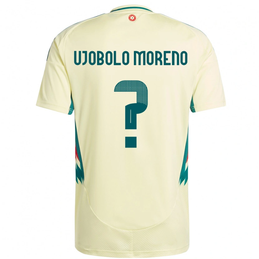 Danxen Niño Camiseta Gales Sergeant Ujobolo Moreno #0 Beige Amarillo 2ª Equipación 24-26 La Camisa México