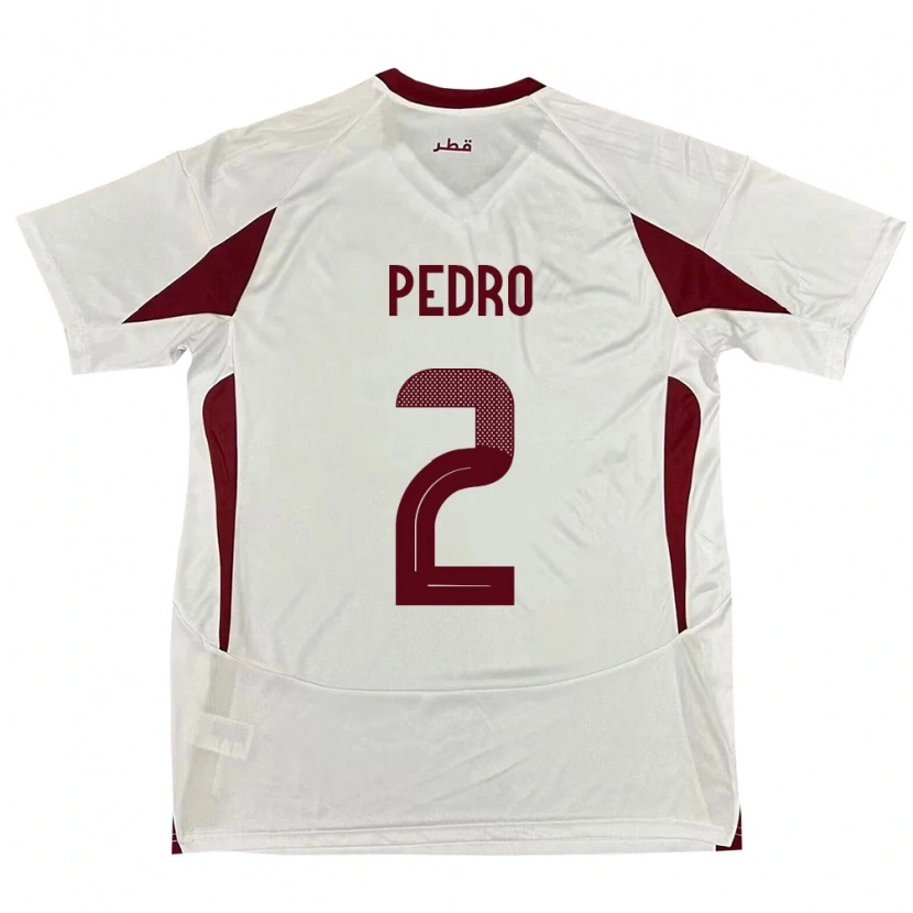 Danxen Niño Camiseta Catar Ro Ro #2 Blanco 2ª Equipación 24-26 La Camisa México