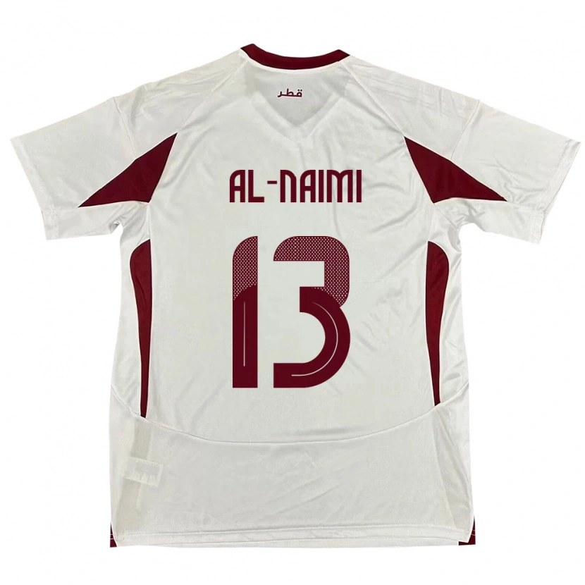 Danxen Niño Camiseta Catar Zahra Al Naimi #13 Blanco 2ª Equipación 24-26 La Camisa México