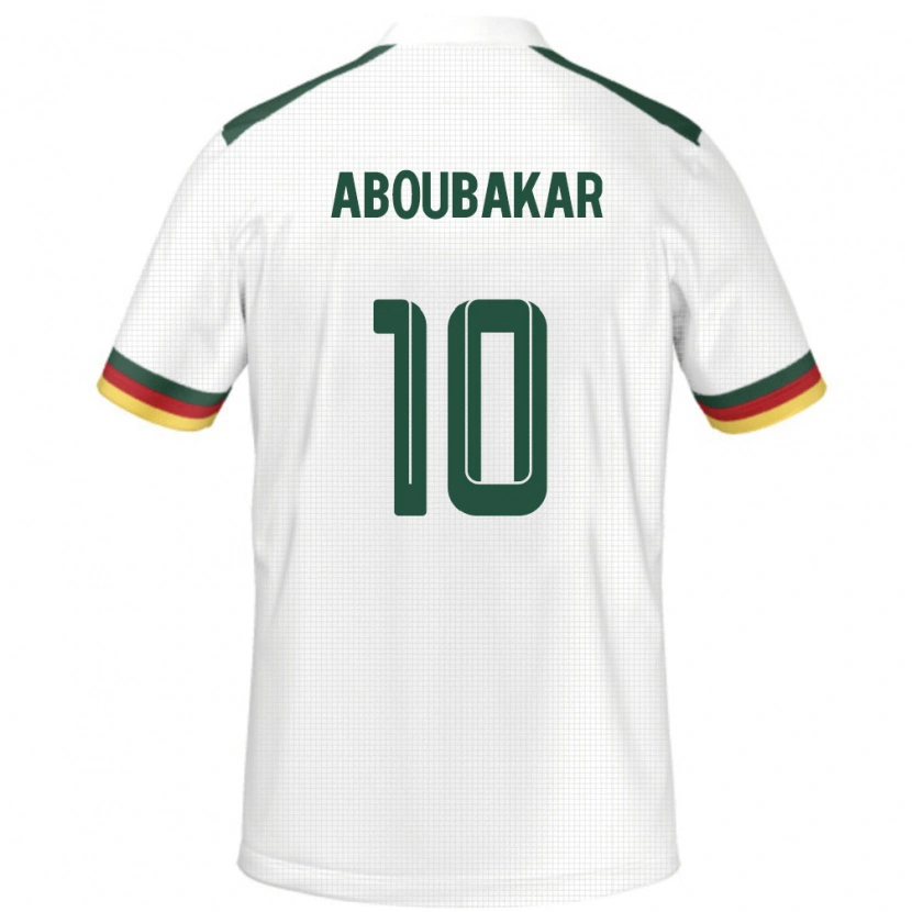 Danxen Niño Camiseta Camerún Vincent Aboubakar #10 Blanco 2ª Equipación 24-26 La Camisa México