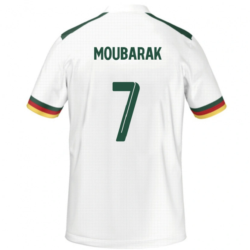 Danxen Niño Camiseta Camerún Alioum Moubarak #7 Blanco 2ª Equipación 24-26 La Camisa México