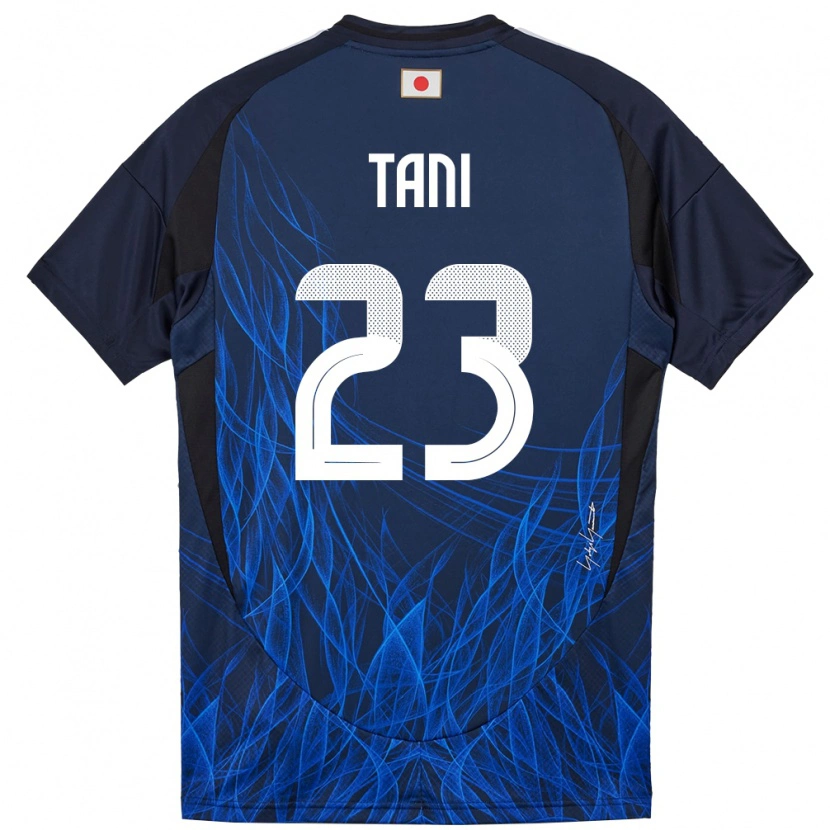 Danxen Hombre Camiseta Japón Kosei Tani #23 Azul Oscuro 1ª Equipación 24-26 La Camisa México