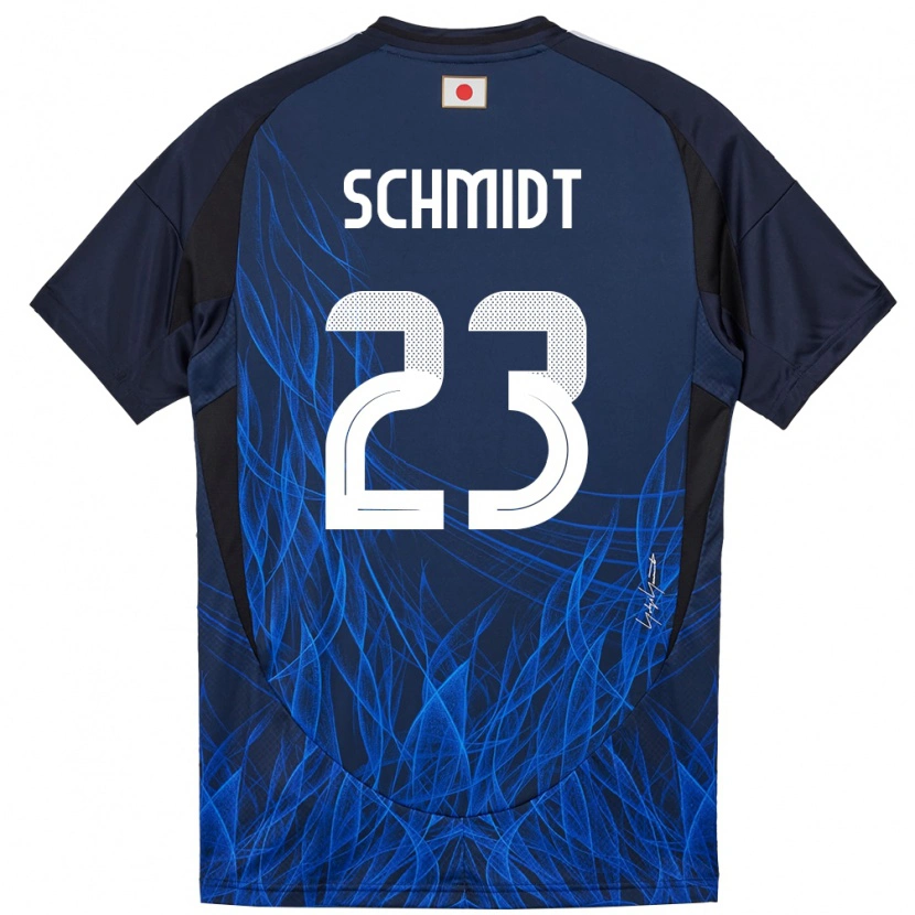 Danxen Hombre Camiseta Japón Daniel Schmidt #23 Azul Oscuro 1ª Equipación 24-26 La Camisa México