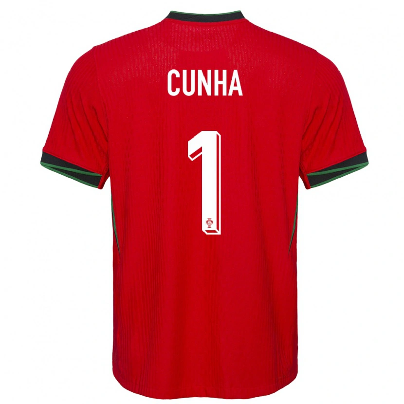 Danxen Hombre Camiseta Portugal Romário Cunha #1 Rojo 1ª Equipación 24-26 La Camisa México
