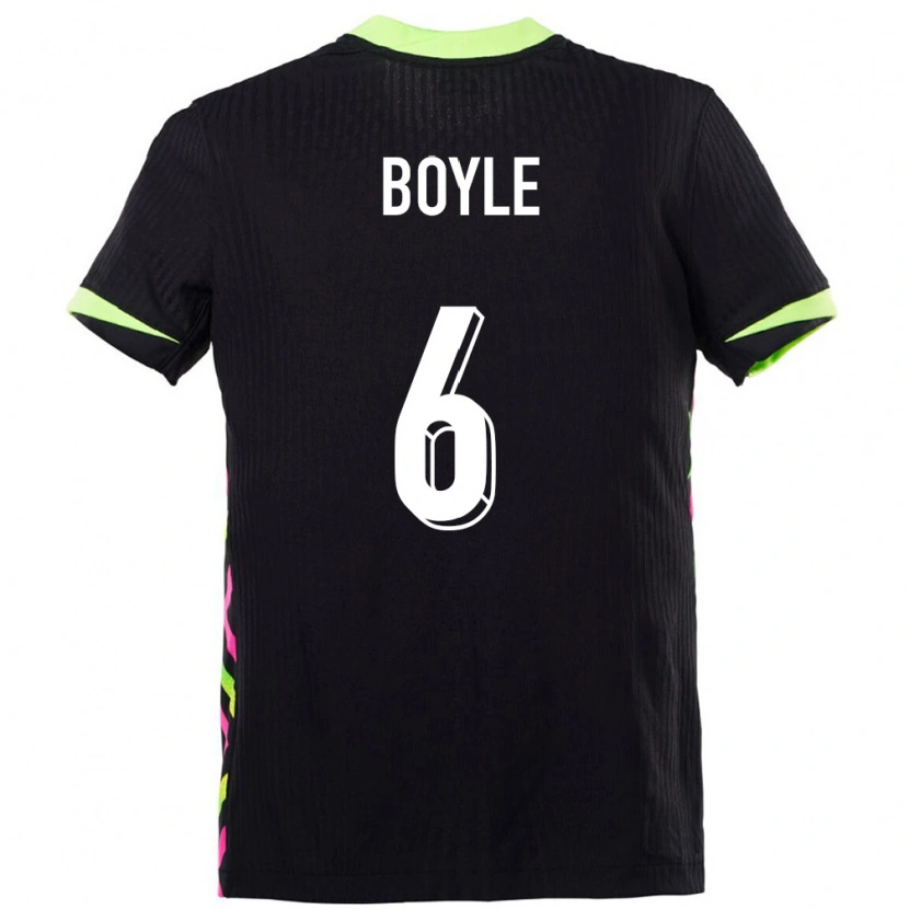 Danxen Hombre Camiseta Australia Martin Boyle #6 Azul Oscuro 2ª Equipación 24-26 La Camisa México