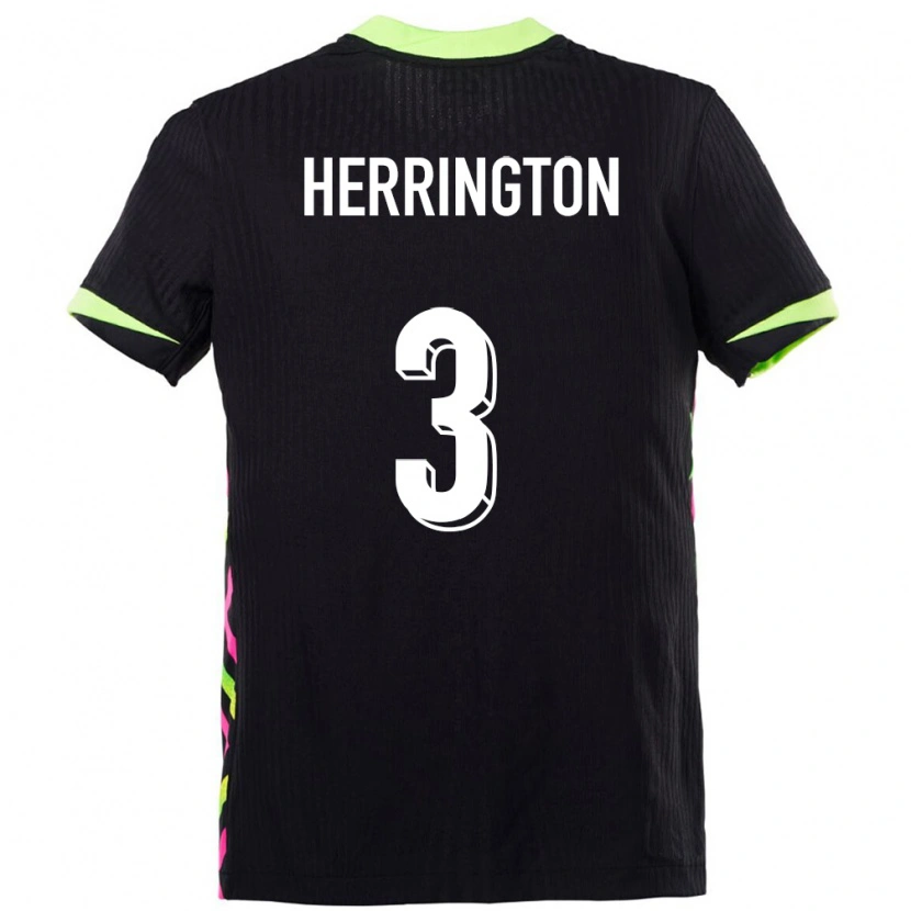 Danxen Hombre Camiseta Australia Lucas Herrington #3 Azul Oscuro 2ª Equipación 24-26 La Camisa México