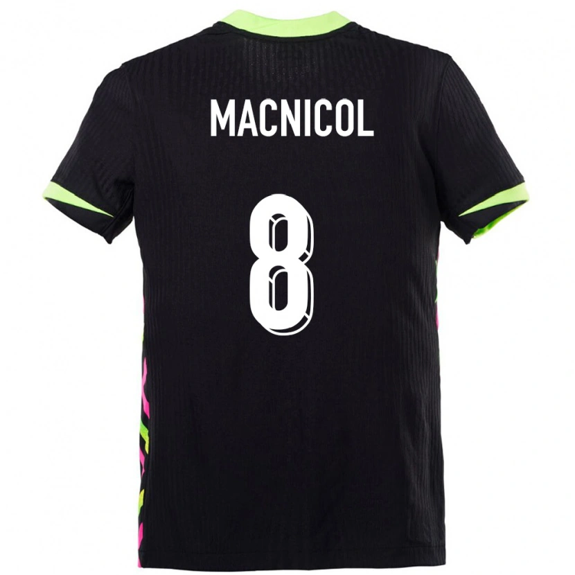 Danxen Hombre Camiseta Australia Quinn Macnicol #8 Azul Oscuro 2ª Equipación 24-26 La Camisa México