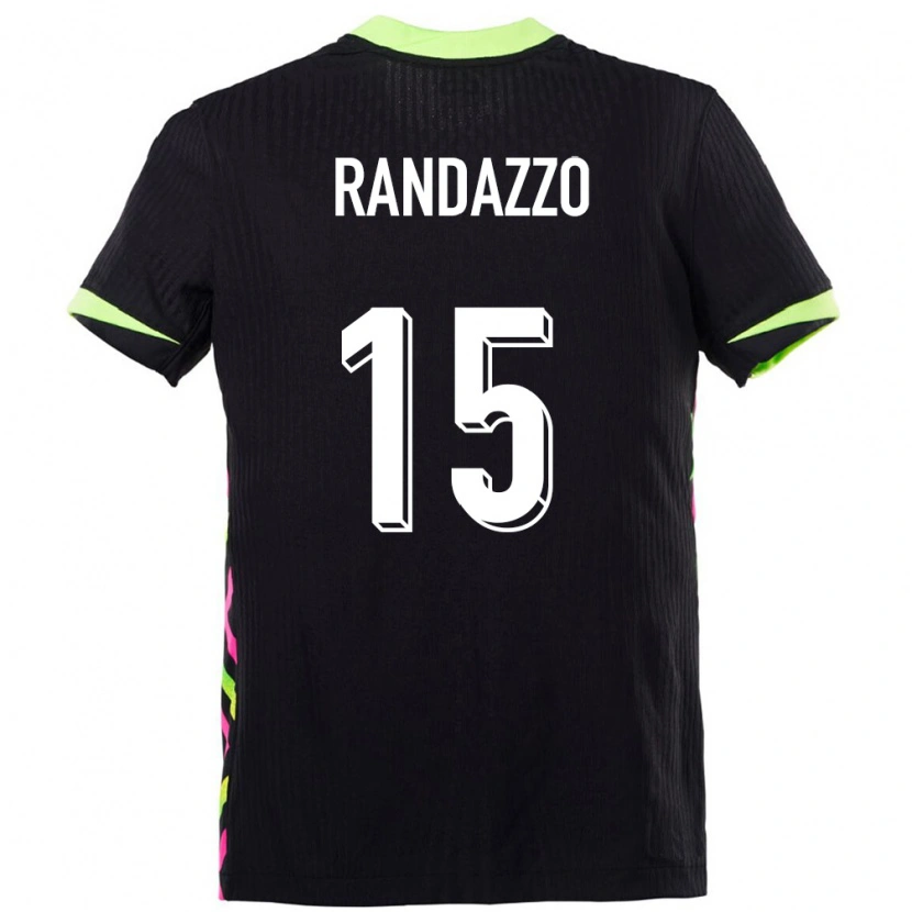 Danxen Hombre Camiseta Australia Oliver Randazzo #15 Azul Oscuro 2ª Equipación 24-26 La Camisa México