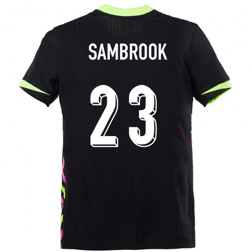 Danxen Hombre Camiseta Australia Logan Sambrook #23 Azul Oscuro 2ª Equipación 24-26 La Camisa México