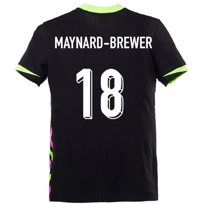 Danxen Hombre Camiseta Australia Ashley Maynard Brewer #18 Azul Oscuro 2ª Equipación 24-26 La Camisa México