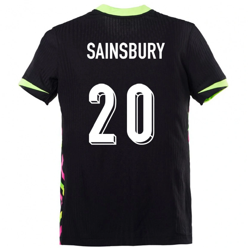 Danxen Hombre Camiseta Australia Trent Sainsbury #20 Azul Oscuro 2ª Equipación 24-26 La Camisa México
