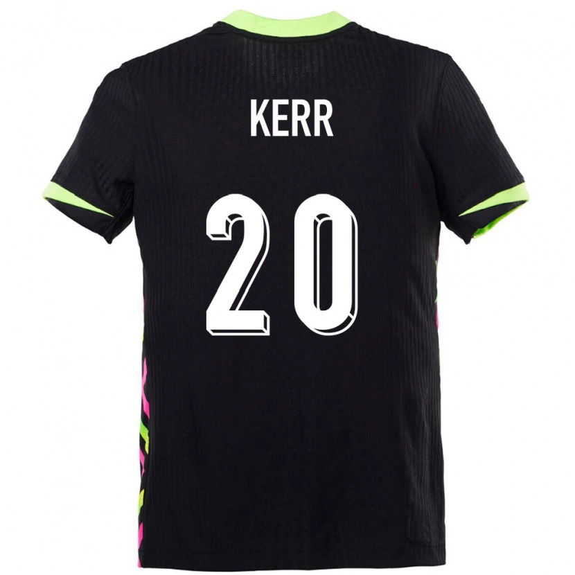 Danxen Hombre Camiseta Australia Sam Kerr #20 Azul Oscuro 2ª Equipación 24-26 La Camisa México