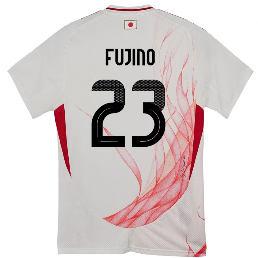 Danxen Hombre Camiseta Japón Aoba Fujino #23 Blanco 2ª Equipación 24-26 La Camisa México