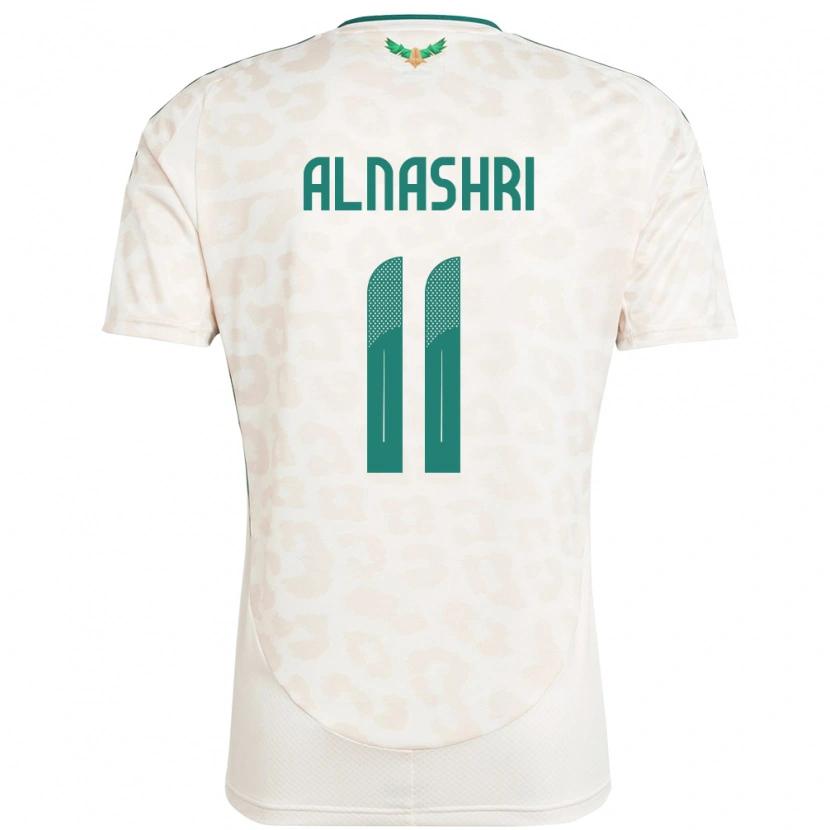 Danxen Hombre Camiseta Arabia Saudita Awad Alnashri #11 Blanco 2ª Equipación 24-26 La Camisa México