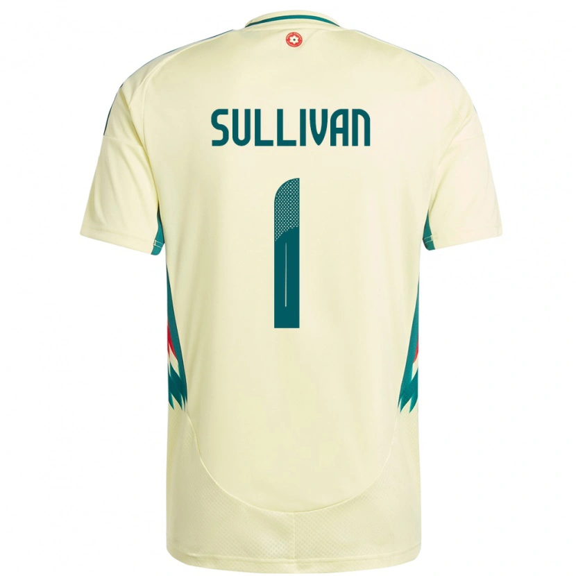 Danxen Hombre Camiseta Gales Laura O Sullivan #1 Beige Amarillo 2ª Equipación 24-26 La Camisa México