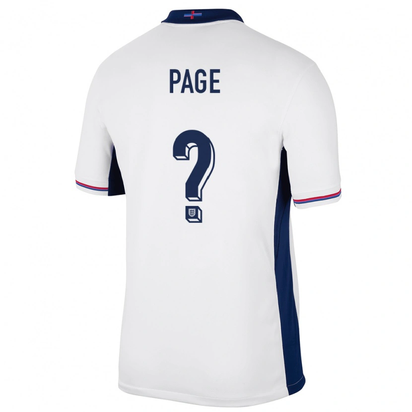 Danxen Mujer Camiseta Inglaterra Louis Page #0 Blanco 1ª Equipación 24-26 La Camisa México