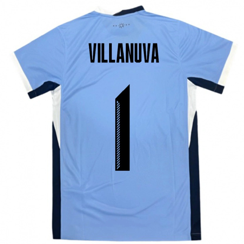 Danxen Mujer Camiseta Uruguay Josefina Villanuva #1 Blanco Negro 1ª Equipación 24-26 La Camisa México