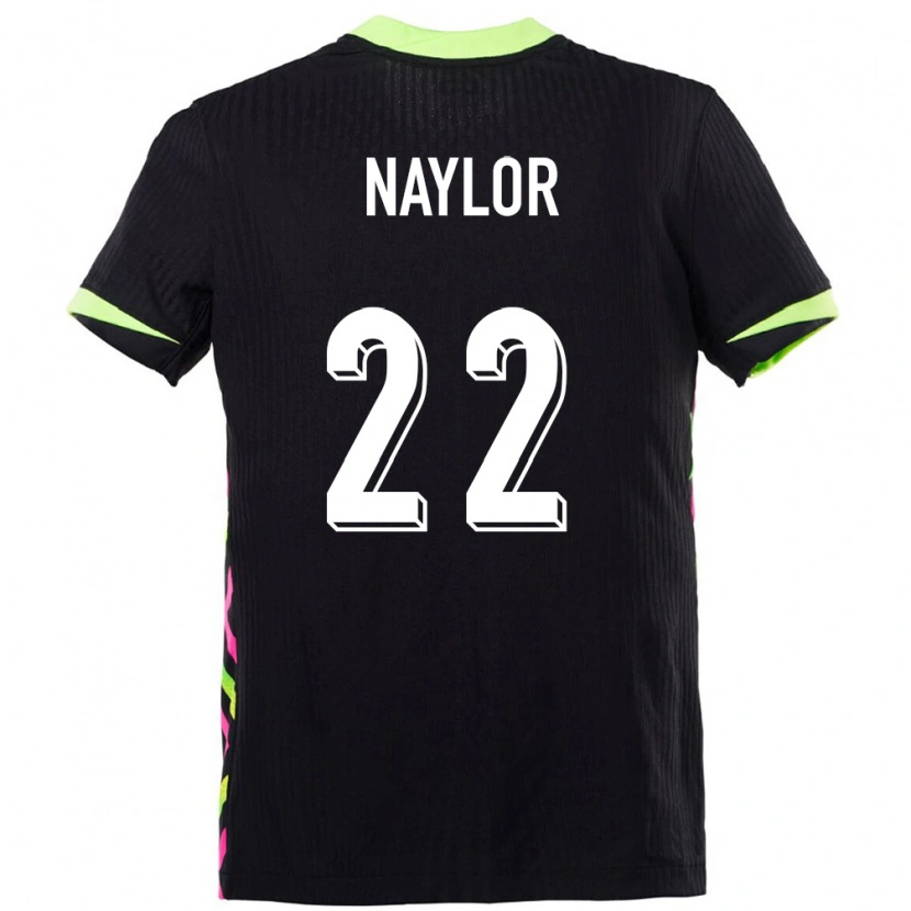 Danxen Mujer Camiseta Australia Max Naylor #22 Azul Oscuro 2ª Equipación 24-26 La Camisa México