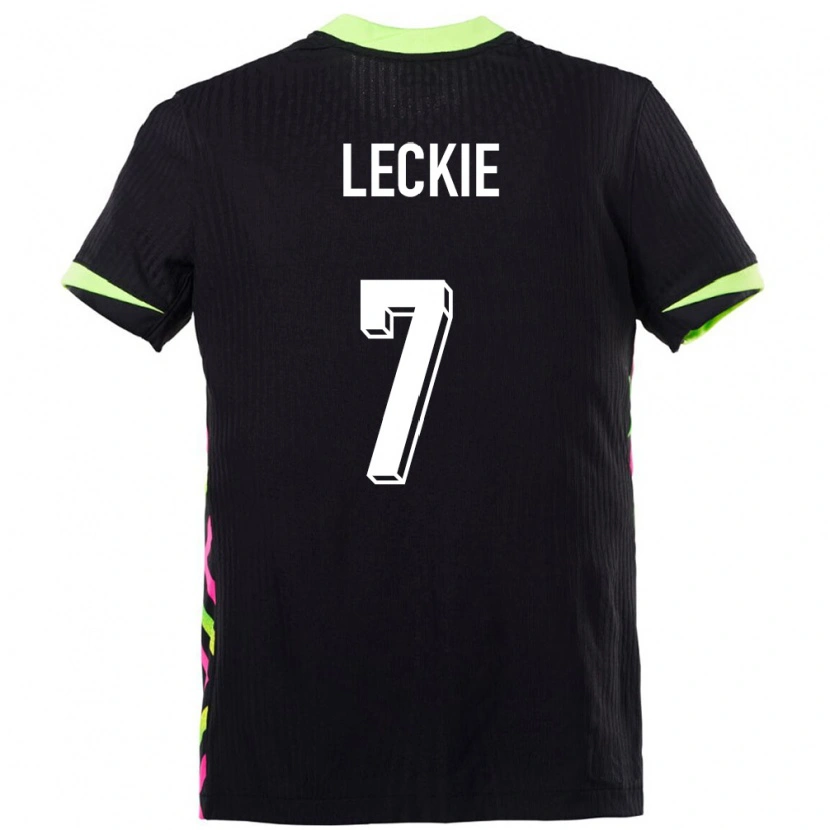 Danxen Mujer Camiseta Australia Mathew Leckie #7 Azul Oscuro 2ª Equipación 24-26 La Camisa México