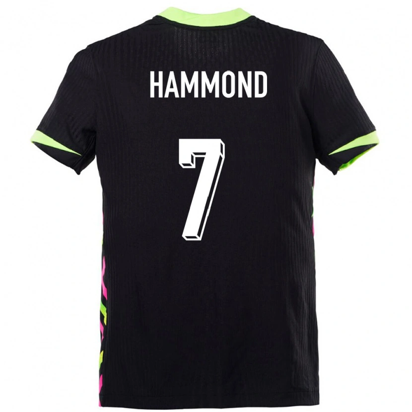 Danxen Mujer Camiseta Australia Tristan Hammond #7 Azul Oscuro 2ª Equipación 24-26 La Camisa México