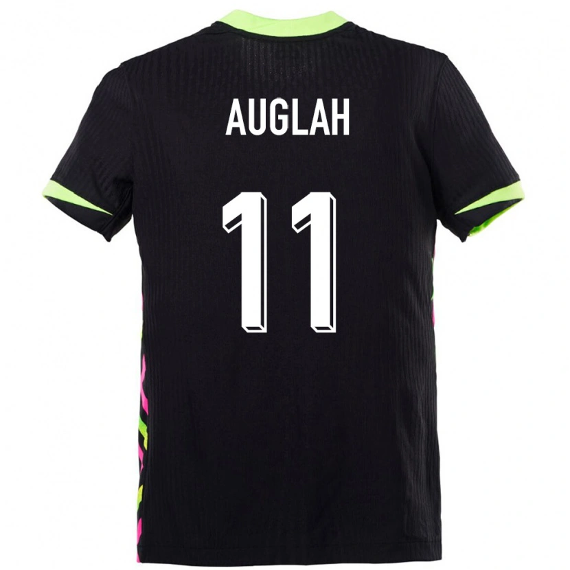 Danxen Mujer Camiseta Australia Ali Auglah #11 Azul Oscuro 2ª Equipación 24-26 La Camisa México