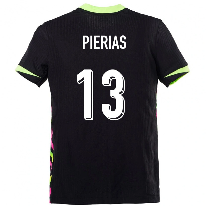 Danxen Mujer Camiseta Australia Dylan Pierias #13 Azul Oscuro 2ª Equipación 24-26 La Camisa México