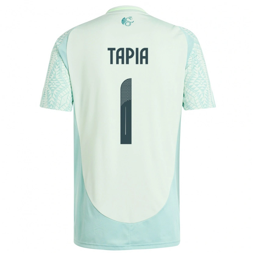 Danxen Mujer Camiseta México Fernando Tapia #1 Lino Verde 2ª Equipación 24-26 La Camisa México