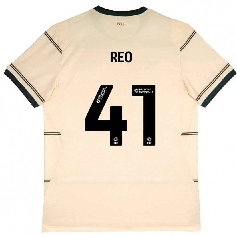 Danxen Mujer Camiseta Reo Hatate #41 Beige Borgoña 2ª Equipación 2026/27 La Camisa México
