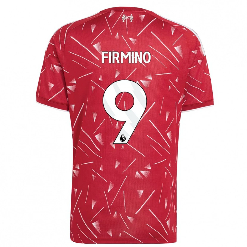Danxen Mujer Camiseta Roberto Firmino #9 Blanco Rojo 1ª Equipación 2026/27 La Camisa México