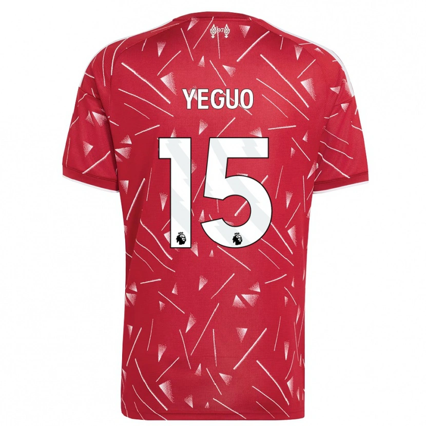 Danxen Mujer Camiseta Aj Yeguo #15 Blanco Rojo 1ª Equipación 2026/27 La Camisa México