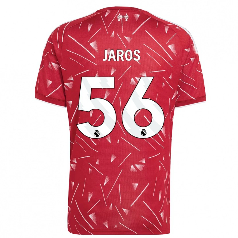 Danxen Mujer Camiseta Vitezslav Jaros #56 Blanco Rojo 1ª Equipación 2026/27 La Camisa México