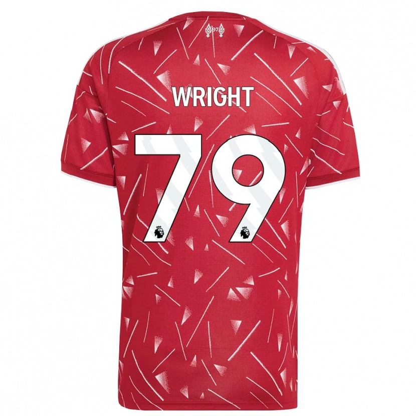 Danxen Mujer Camiseta Will Wright #79 Blanco Rojo 1ª Equipación 2026/27 La Camisa México