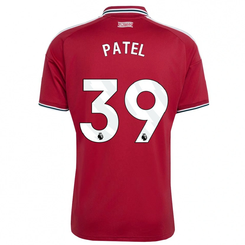 Danxen Mujer Camiseta Safia Middleton-Patel #39 Rojo Amarillo Blanco 1ª Equipación 2026/27 La Camisa México