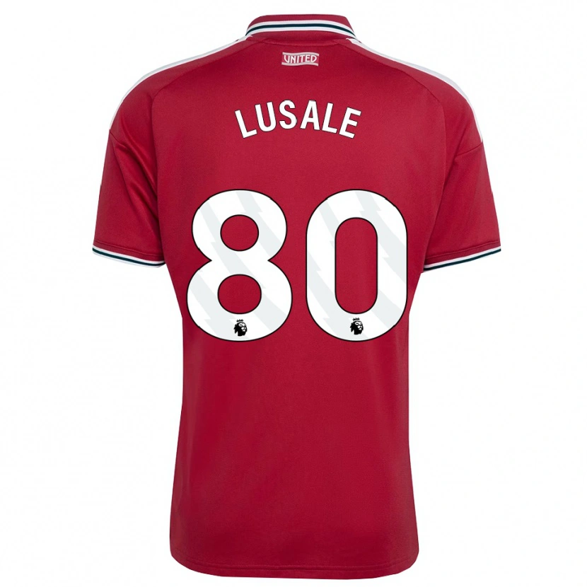 Danxen Mujer Camiseta Samuel Lusale #80 Rojo Amarillo Blanco 1ª Equipación 2026/27 La Camisa México