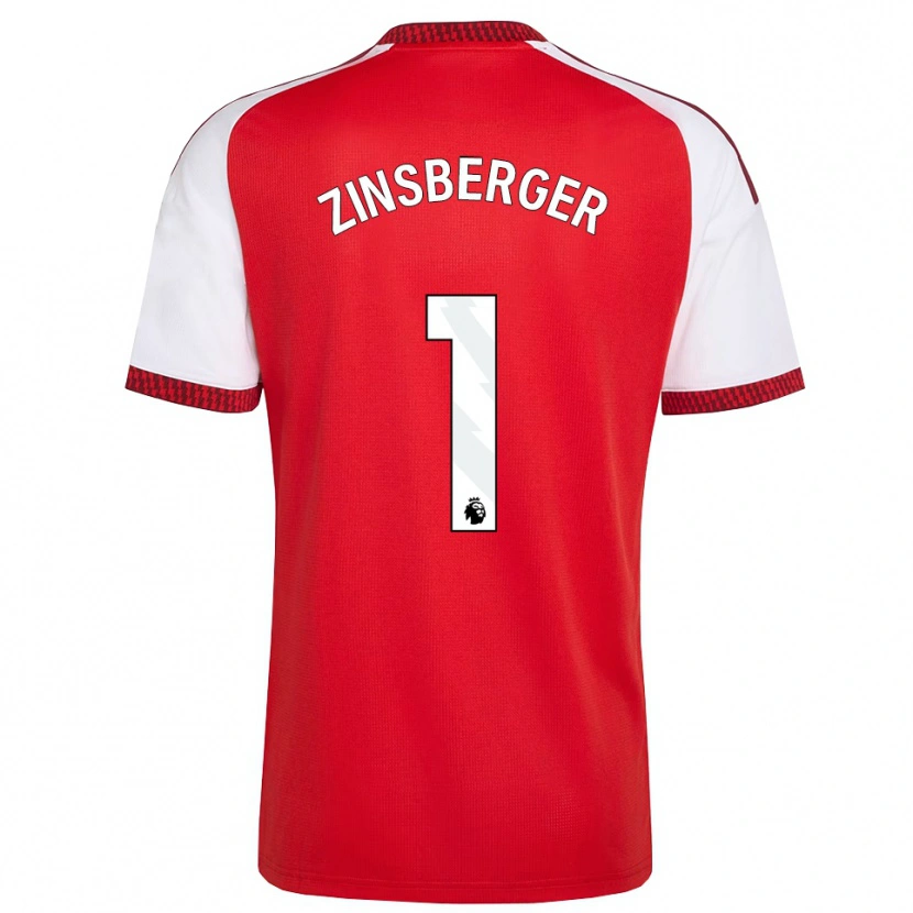 Danxen Mujer Camiseta Manuela Zinsberger #1 Rojo Blanco Negro 1ª Equipación 2026/27 La Camisa México