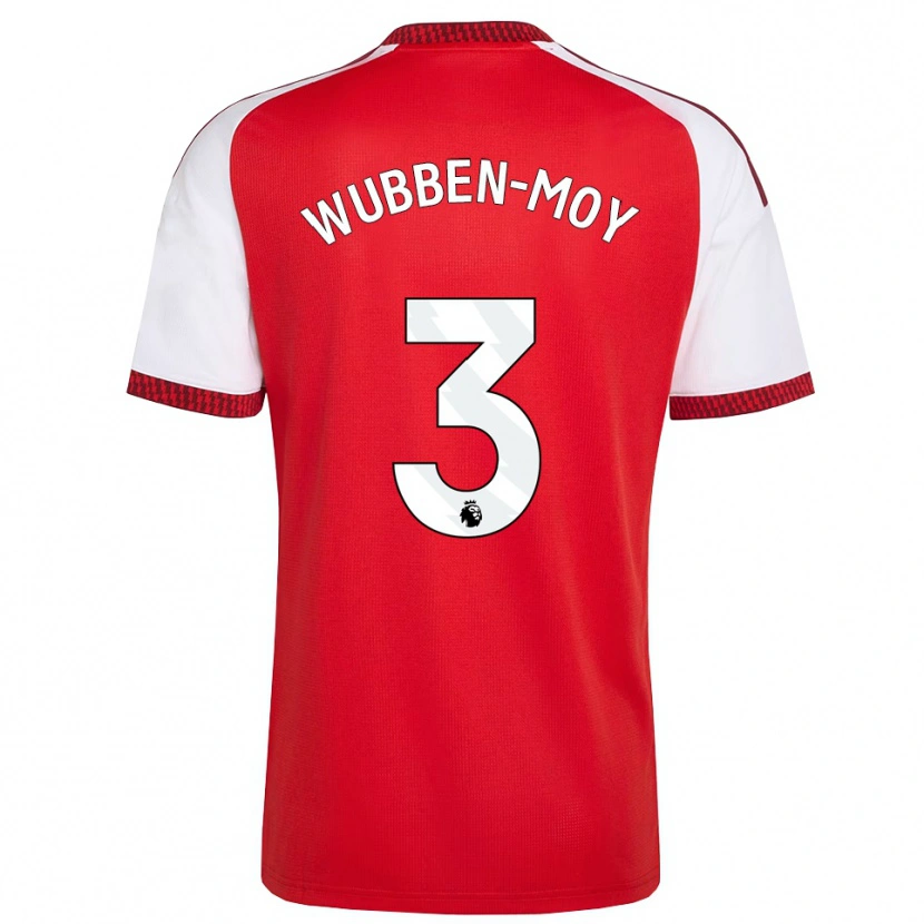 Danxen Mujer Camiseta Lotte Wubben-Moy #3 Rojo Blanco Negro 1ª Equipación 2026/27 La Camisa México