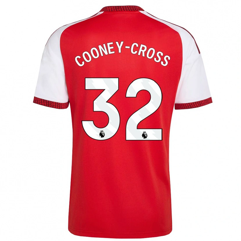 Danxen Mujer Camiseta Kyra Cooney-Cross #32 Rojo Blanco Negro 1ª Equipación 2026/27 La Camisa México
