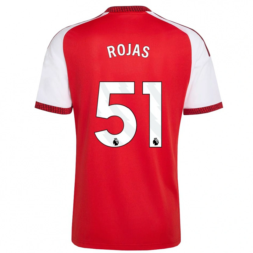 Danxen Mujer Camiseta Alexei Rojas #51 Rojo Blanco Negro 1ª Equipación 2026/27 La Camisa México