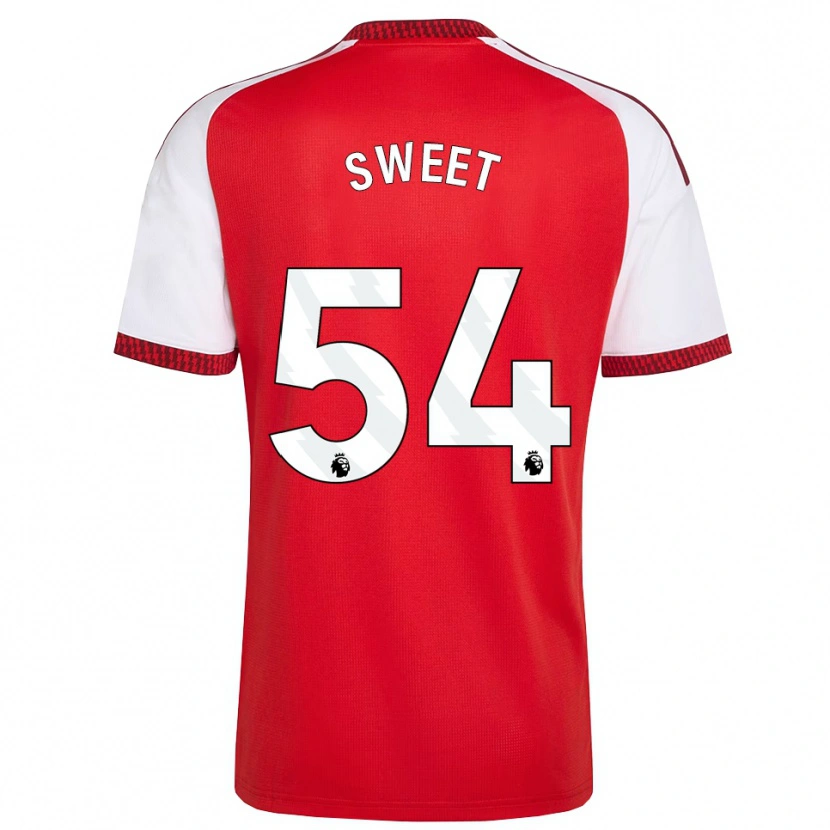 Danxen Mujer Camiseta Will Sweet #54 Rojo Blanco Negro 1ª Equipación 2026/27 La Camisa México
