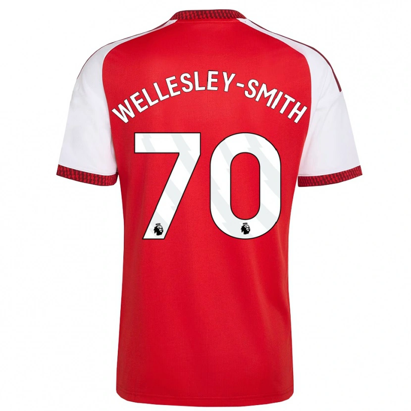 Danxen Mujer Camiseta Cecily Wellesley-Smith #70 Rojo Blanco Negro 1ª Equipación 2026/27 La Camisa México