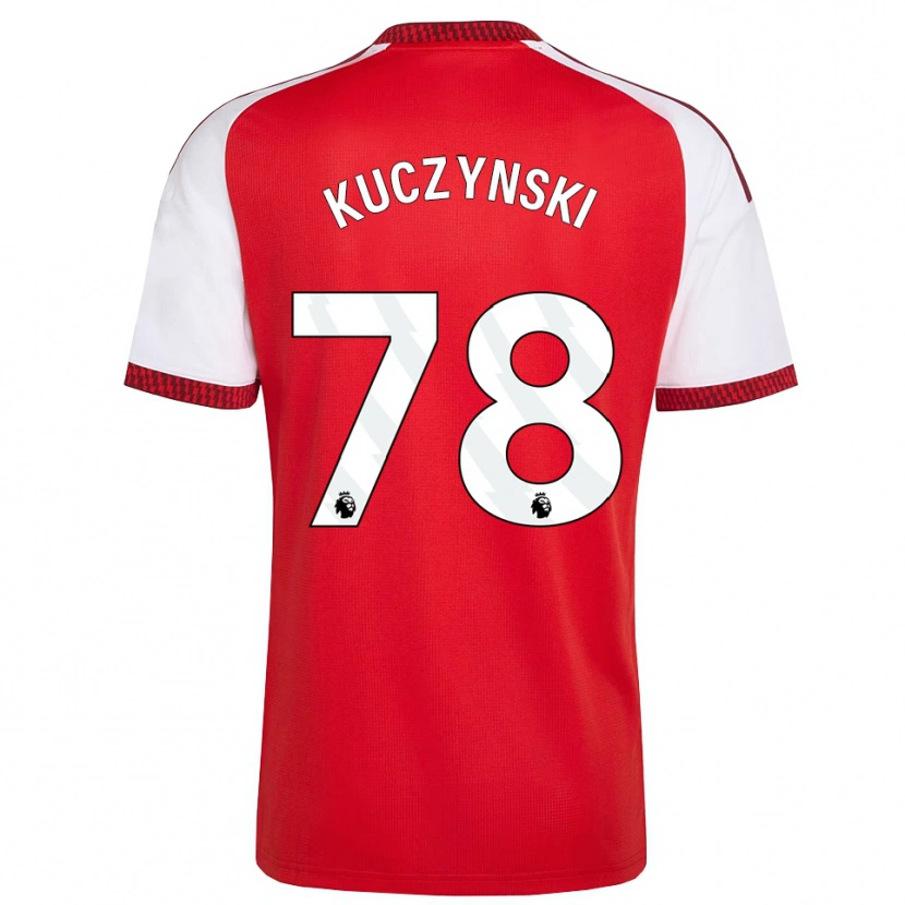 Danxen Mujer Camiseta Max Kuczynski #78 Rojo Blanco Negro 1ª Equipación 2026/27 La Camisa México