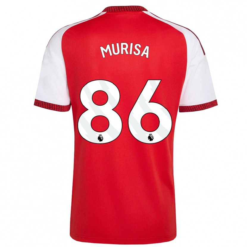 Danxen Mujer Camiseta Teshaun Murisa #86 Rojo Blanco Negro 1ª Equipación 2026/27 La Camisa México