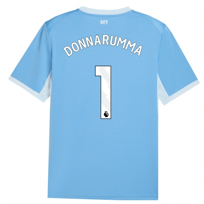 Danxen Mujer Camiseta Gianluigi Donnarumma #1 Azulcieloclaro Blanco 1ª Equipación 2026/27 La Camisa México