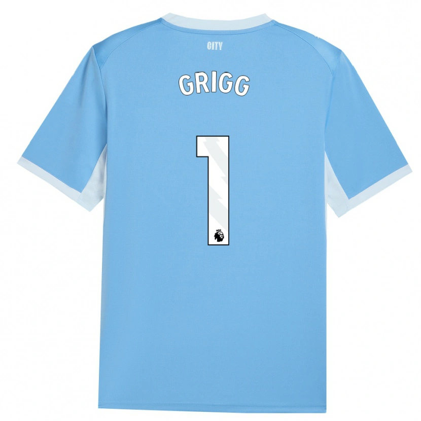 Danxen Mujer Camiseta Finley Grigg #1 Azulcieloclaro Blanco 1ª Equipación 2026/27 La Camisa México