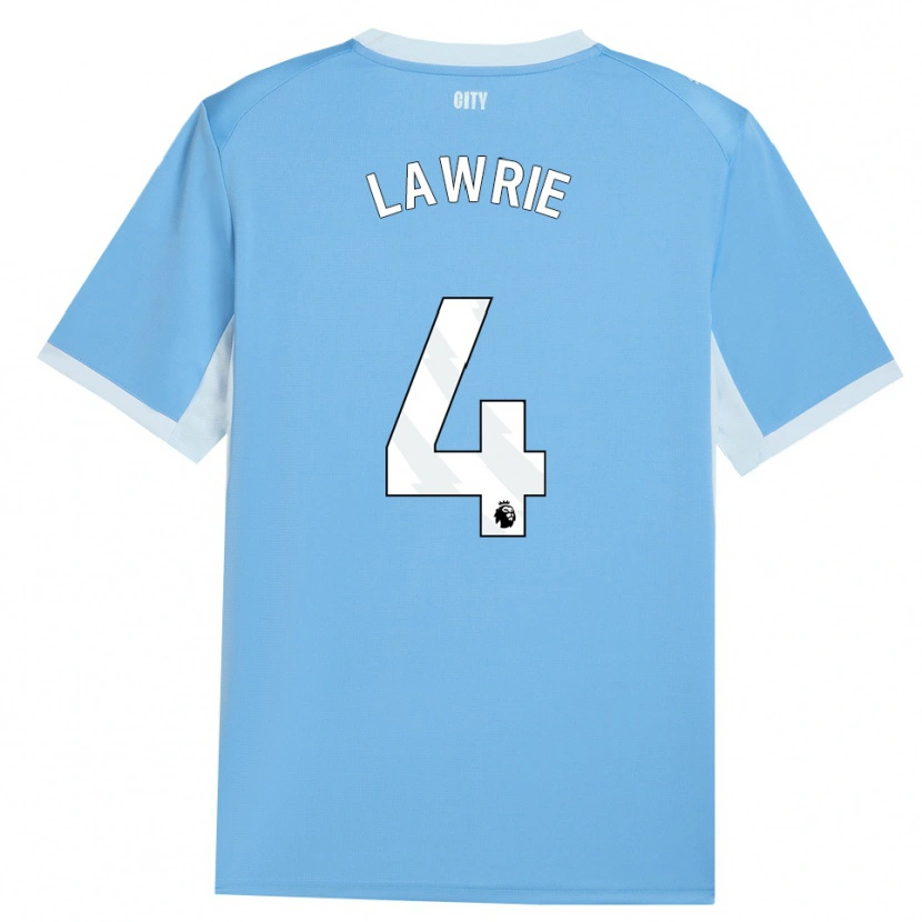 Danxen Mujer Camiseta Freddie Lawrie #4 Azulcieloclaro Blanco 1ª Equipación 2026/27 La Camisa México