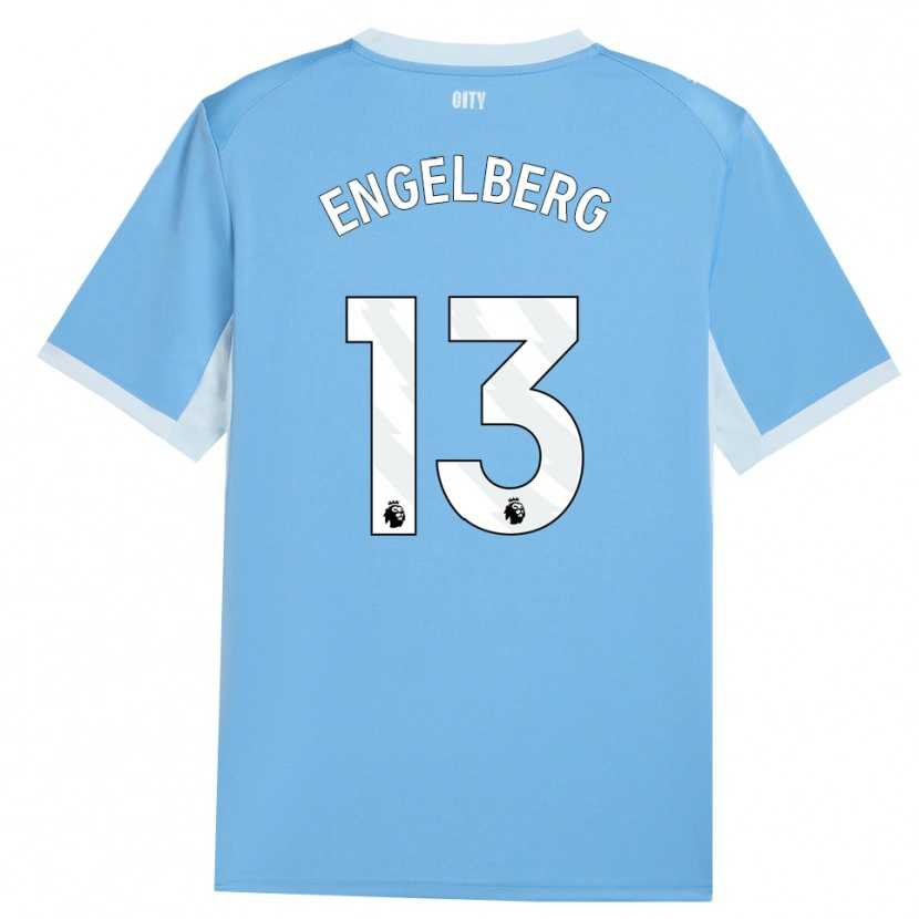 Danxen Mujer Camiseta Stavros Engelberg #13 Azulcieloclaro Blanco 1ª Equipación 2026/27 La Camisa México