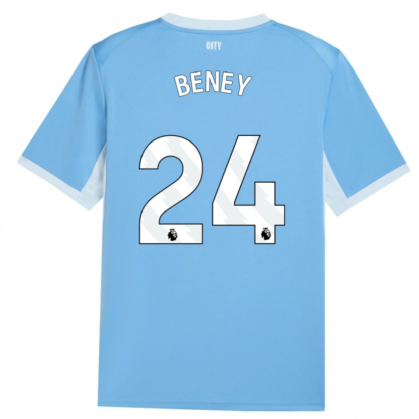 Danxen Mujer Camiseta Iman Beney #24 Azulcieloclaro Blanco 1ª Equipación 2026/27 La Camisa México