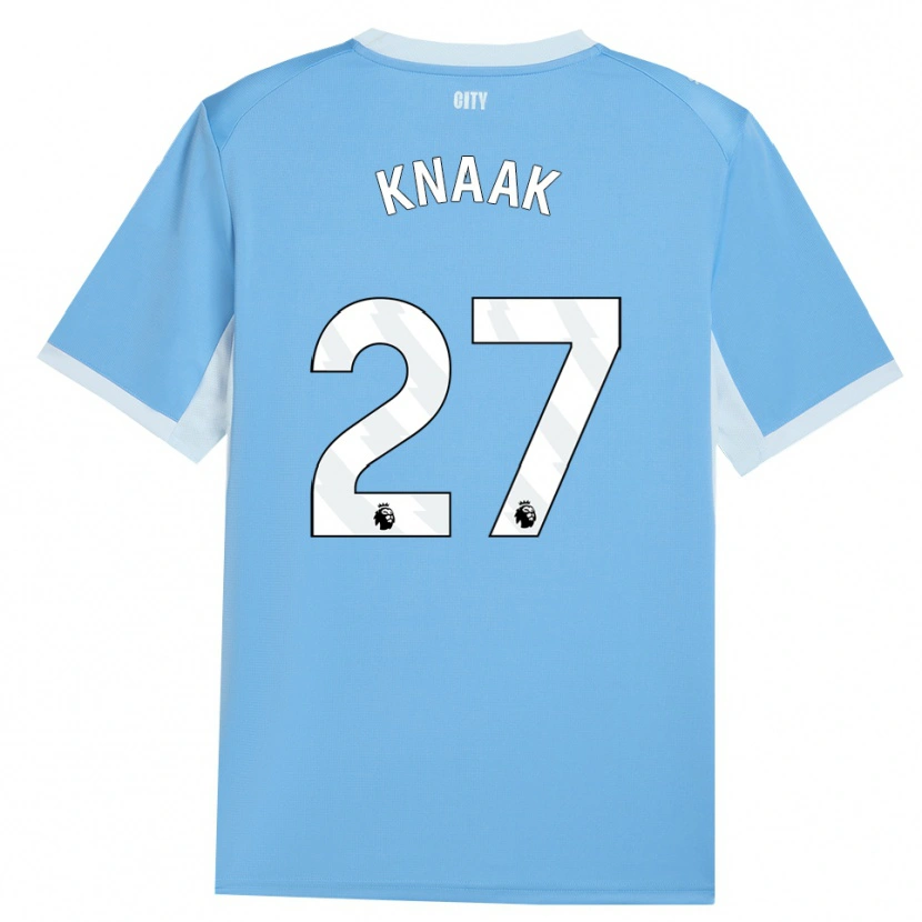 Danxen Mujer Camiseta Rebecca Knaak #27 Azulcieloclaro Blanco 1ª Equipación 2026/27 La Camisa México