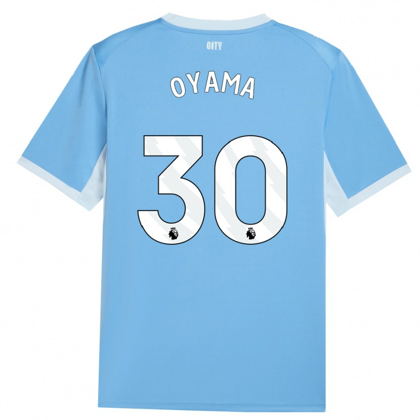 Danxen Mujer Camiseta Aemu Oyama #30 Azulcieloclaro Blanco 1ª Equipación 2026/27 La Camisa México